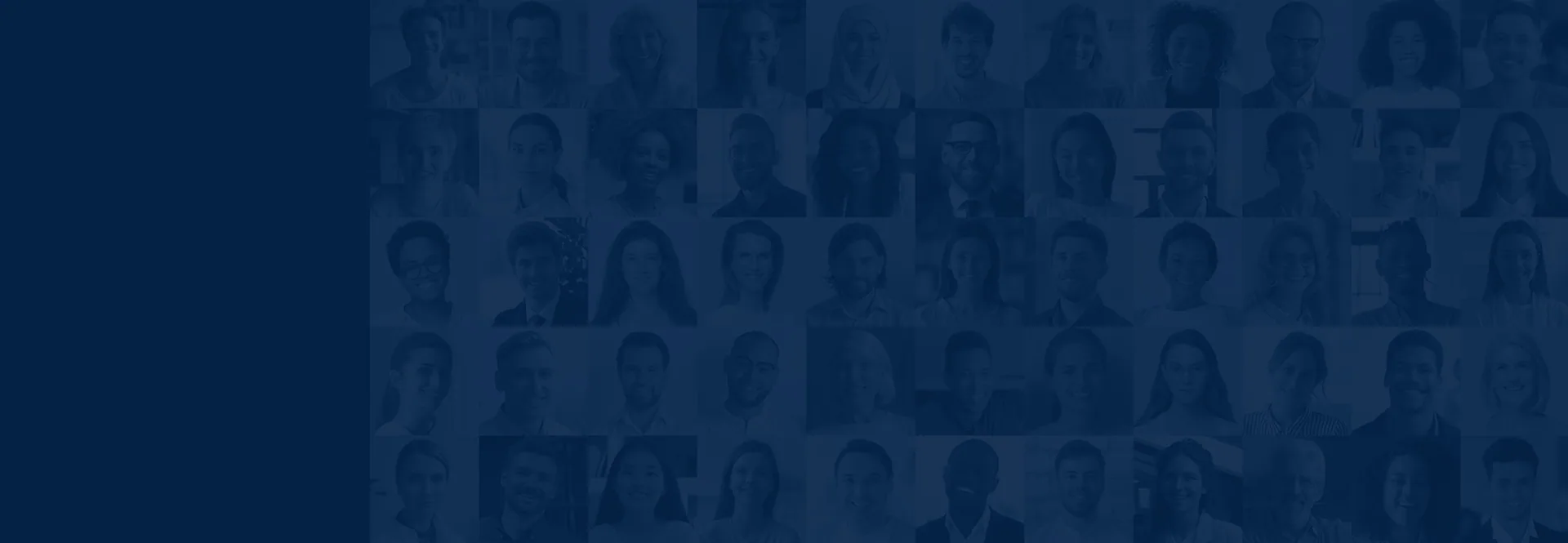 Testimonial Faces Background
